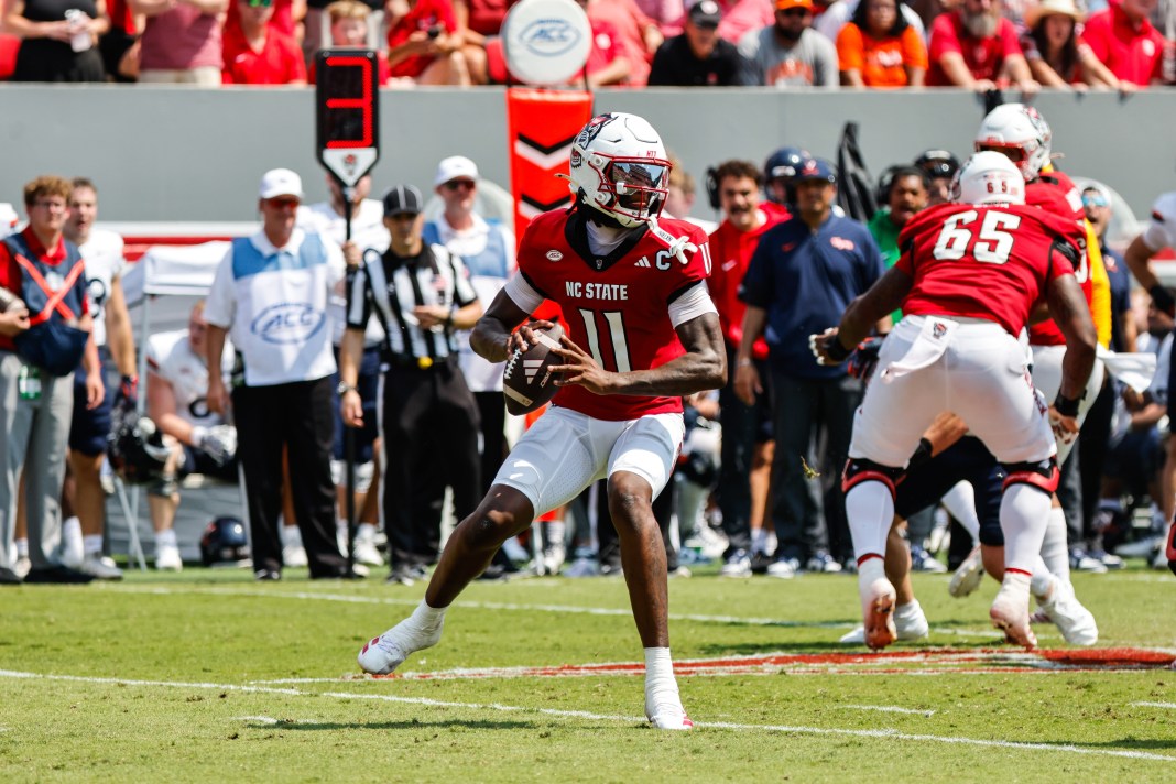 NCAA Football: Virginia at North Carolina State nc state vs. wake forest week 3 prediction and pick