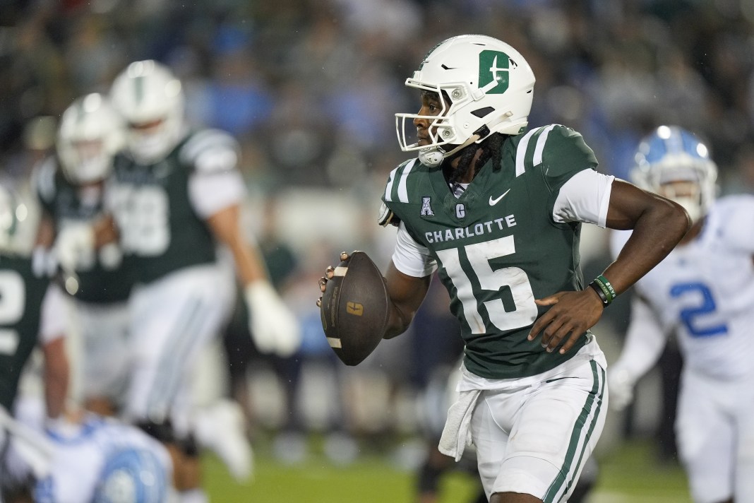 NCAA Football: North Carolina at Charlotte conner harrell rice vs charlotte picks