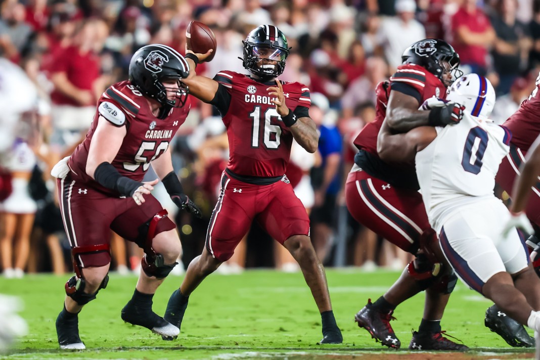 LaNorris Sellers South Carolina quarterback