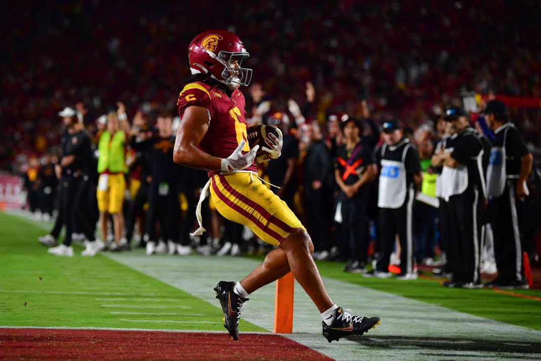 NCAA Football: Michigan State at Southern California Makai Lemon Southern California Trojans wide receiver