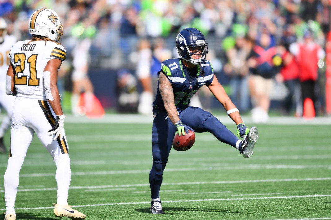 Seahawks wide receiver Jaxon Smith-Njigba