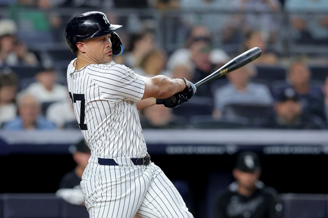 MLB: Chicago White Sox at New York Yankees Giancarlo Stanton, New York Yankees, MLB