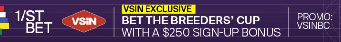 1/st bet breeders cup vsin promo