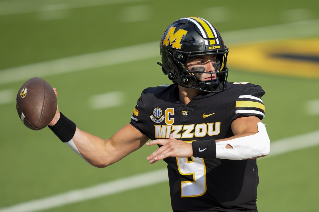 Beau Pribula, Missouri, college football
