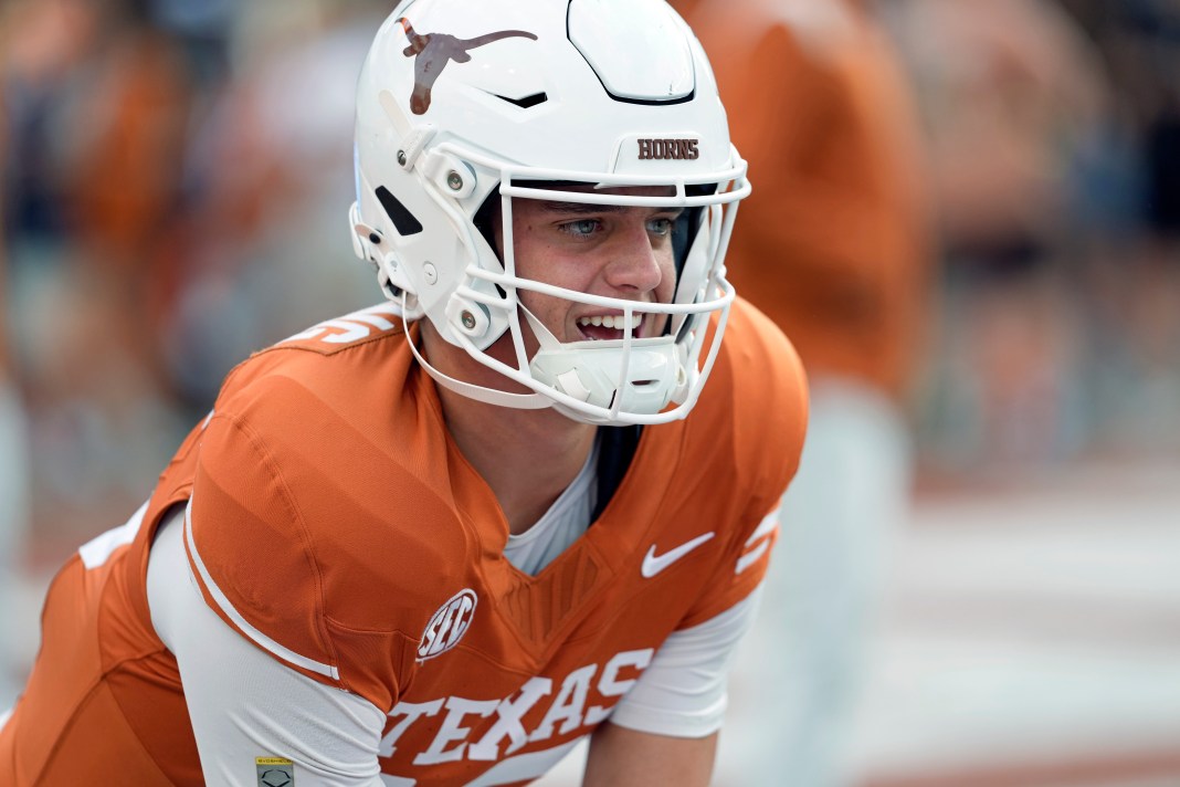 Arch Manning, Texas, college football