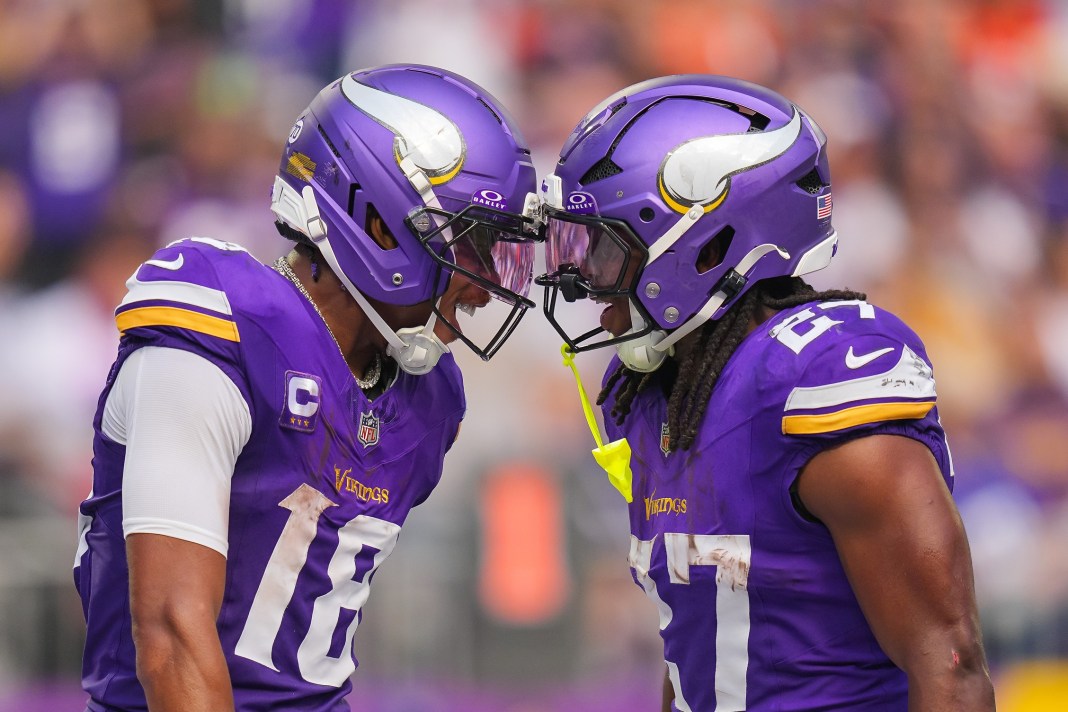 Justin Jefferson, Jordan Mason, Minnesota Vikings, NFL