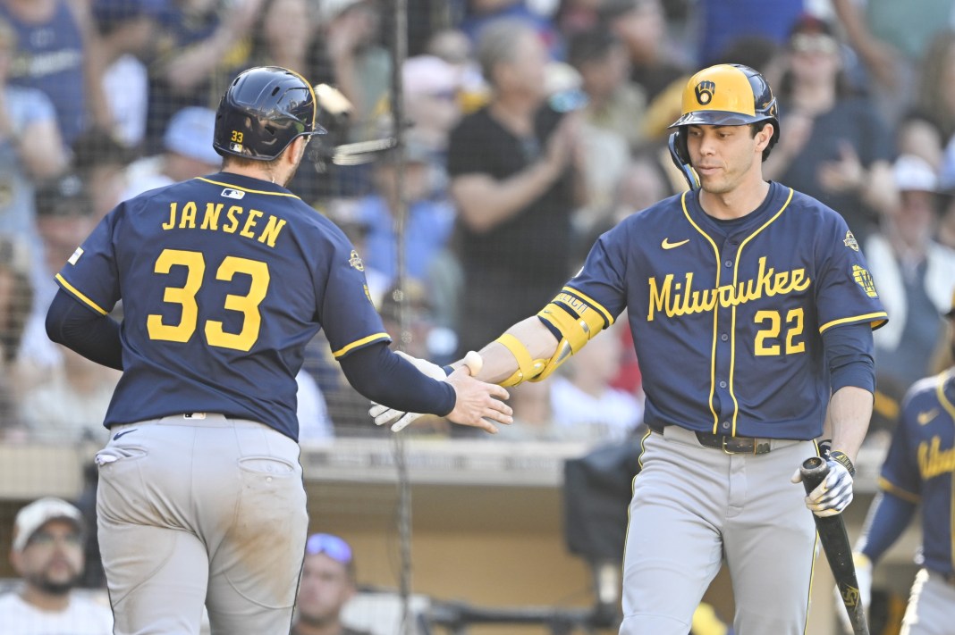 MLB: Milwaukee Brewers at San Diego Padres Christian Yelich