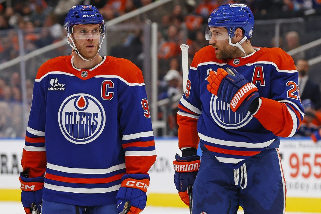Connor McDavid, Leon Draisaitl, Edmonton Oilers
