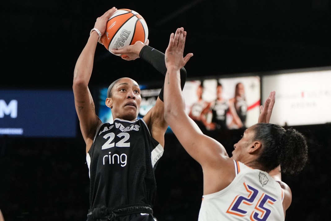 a'ja wilson, Las Vegas Aces, WNBA