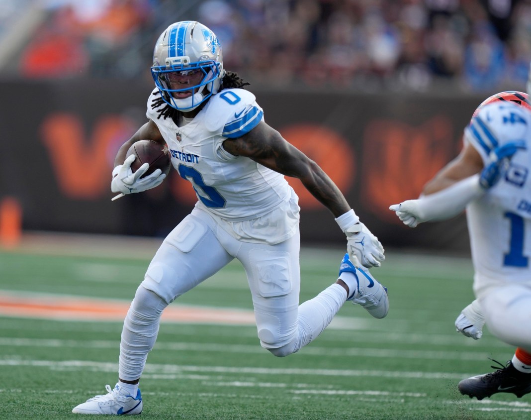 Syndication: The Enquirer Jahmyr Gibbs, Detroit Lions, NFL
