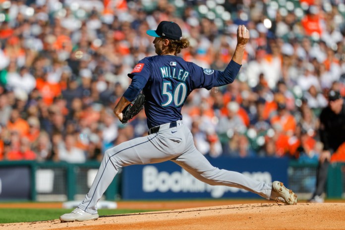 mariners vs. blue jays bryce miller alcs game 1 prop bet