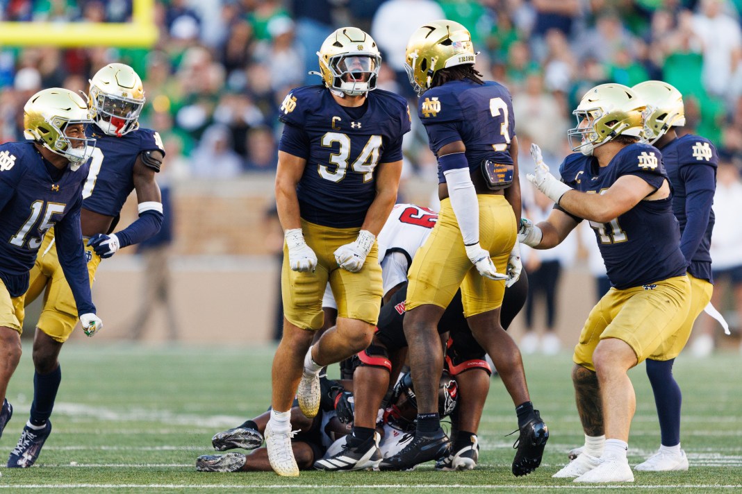 Syndication: South Bend Tribune Notre Dame football