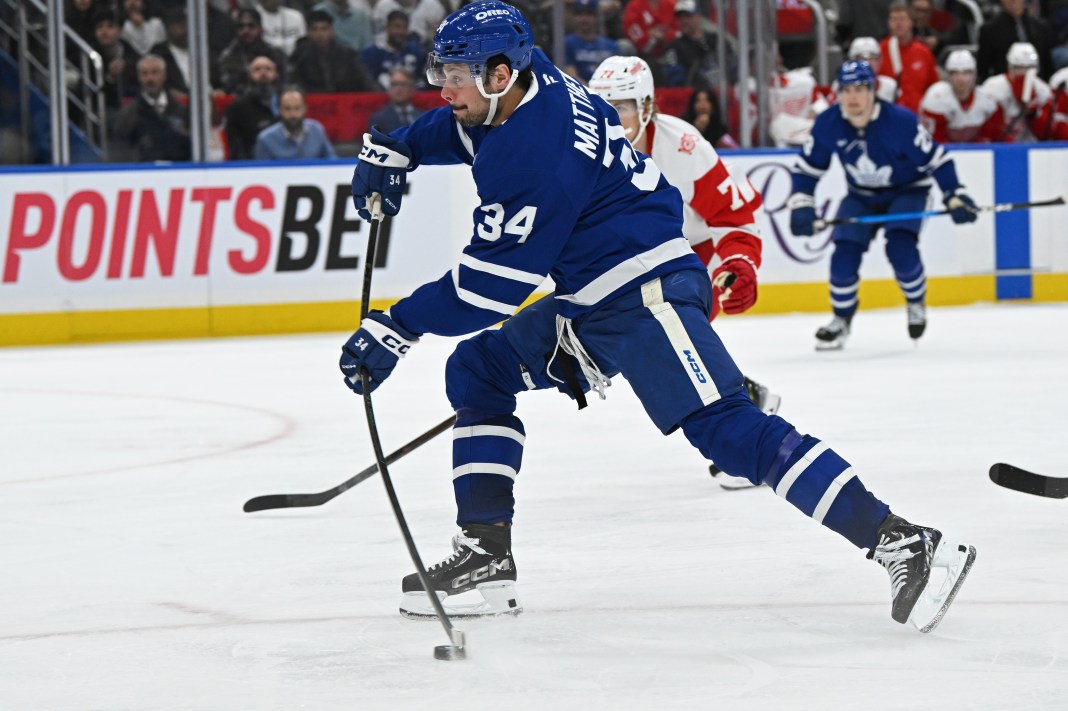 Auston Matthews Toronto Maple Leafs center