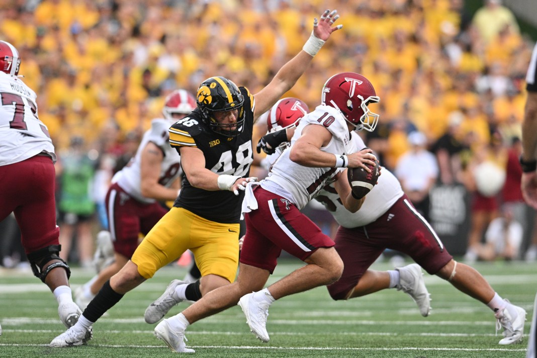 NCAA Football: Troy at Iowa troy vs. old dominion college football week 12 prediction