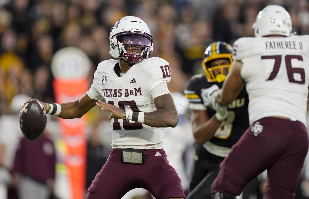 NCAA Football: Texas A&M at Missouri Marcel Reed, Texas A&M, college football