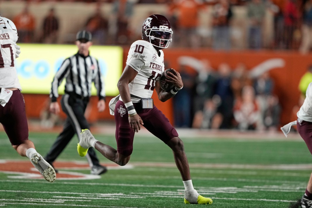 Marcel Reed Texas A&M quarterback